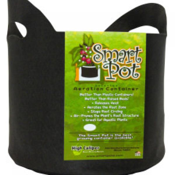 Smart Pot Black 5 Gallon w/ handles