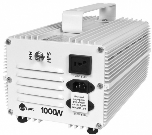 Sunspot 1000W MH/HPS Ballast 120/240V