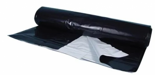 Sunlight Panda Black & White Poly Film 10 ft x 25 ft Roll