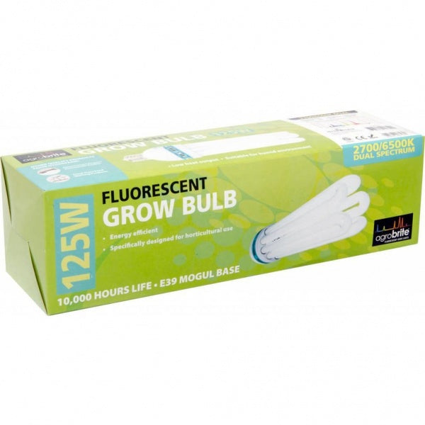 AgroBrite Compact Fluorescent Lamp, Dual Spectrum, 125W
