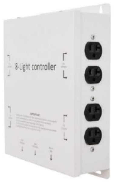 120/240 v Light Controller with Timer, 8 120/240 v Outlets, two 120 v outlets