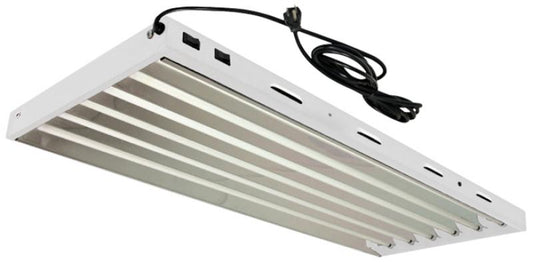 6x54 w, T5 Fixture, lamps included (6400 K), 8 ft power cord