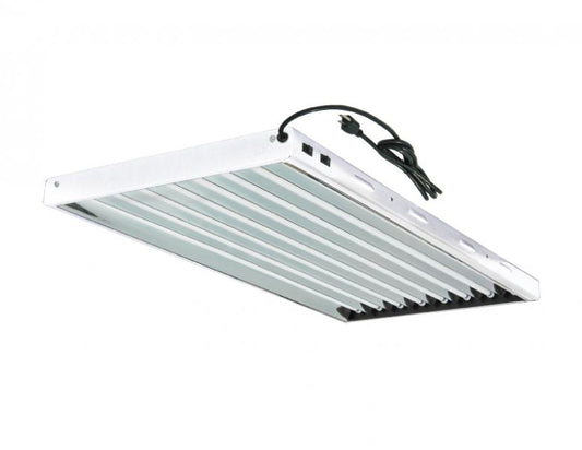 8x54 w T5 Fixture, lamps included (6400 K), 8 ft power cord