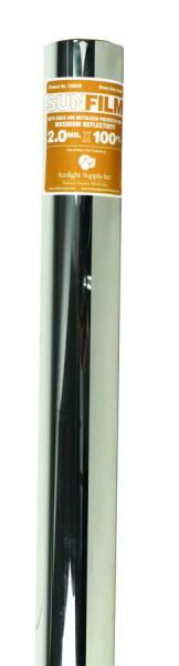 Sunfilm Reflective Metalized Film 2 mil - 54 in x 100 ft Roll