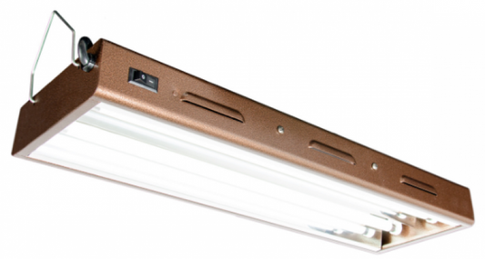 AgroBrite Designer T5 48W 2' 2-Tube Fixture with Lamps
