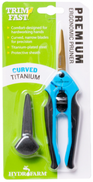 Trim Fast Premium Ergonomic Curved Titanium Blade Pruner