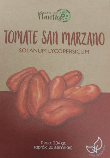 Semillas Tomate San Marzano
