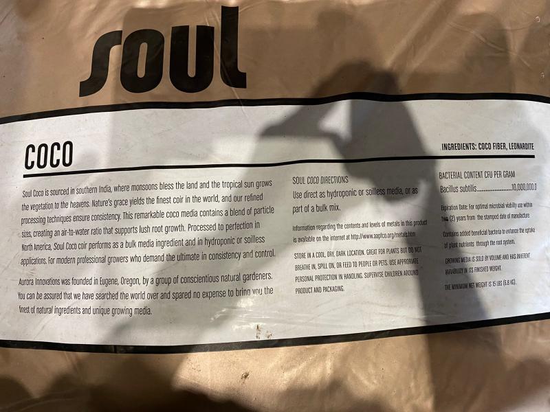 Soul Coco, 1.5 ft3