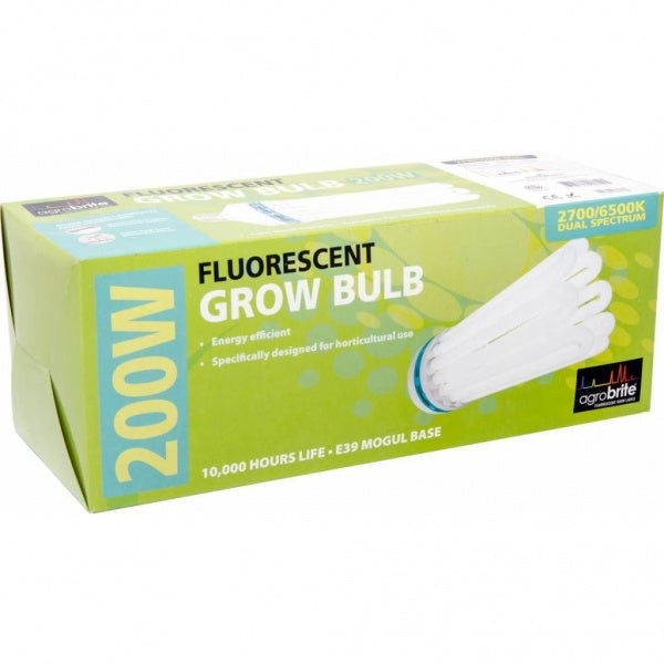 AgroBrite Compact Fluorescent Lamp, Dual Spectrum, 200W