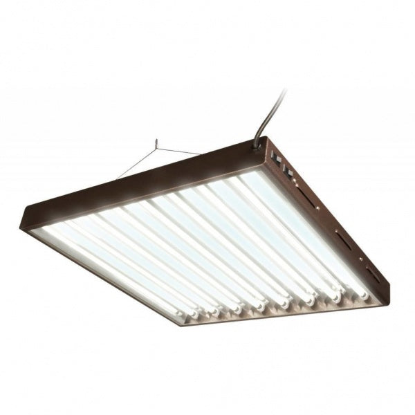 AgroBrite Designer T5 192W 2' 8-Tube Fixture with Lamps